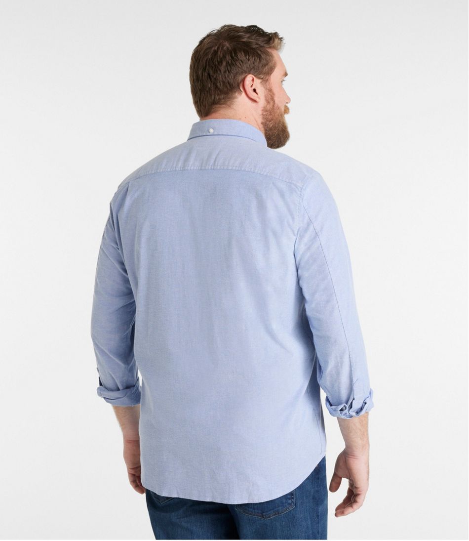 Men's Comfort Stretch® Oxford Shirt, Traditional Untucked Fit