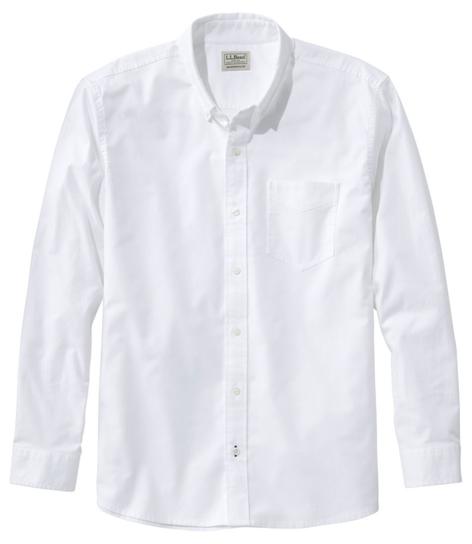 Men's Comfort Stretch® Oxford Shirt, Traditional Untucked Fit