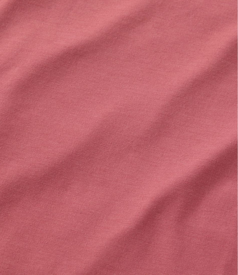 Men's Comfort Stretch Performance® Pima Tee, Long-Sleeve Henley