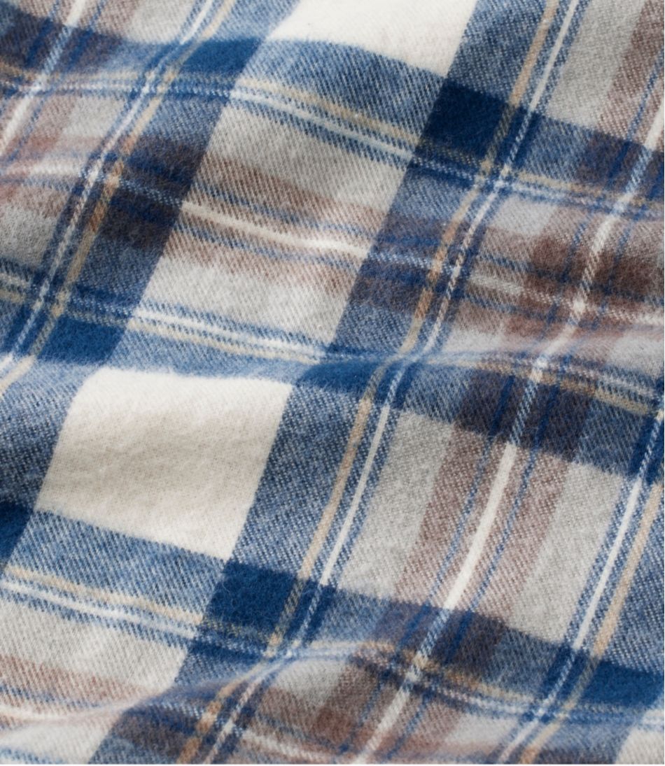 Men's Scotch Plaid Flannel Shirt, Slim Fit
