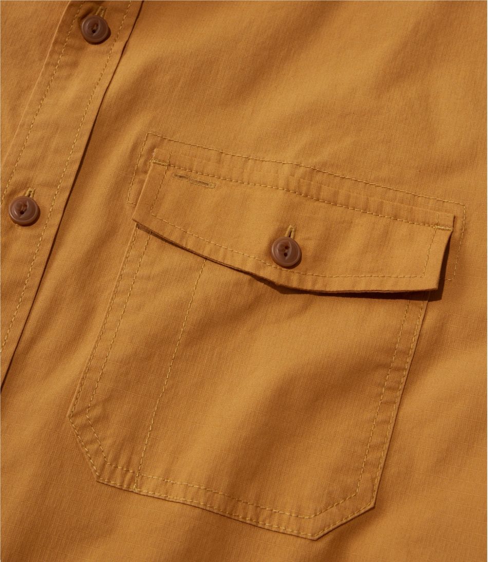 Men's Riverton Ripstop Shirt, Long-Sleeve, Traditional Untucked Fit