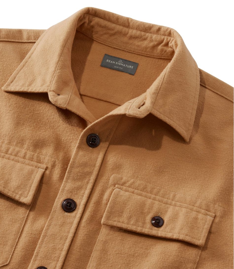 Men's Signature 1933 Chamois Cloth Shirt, Slim Fit
