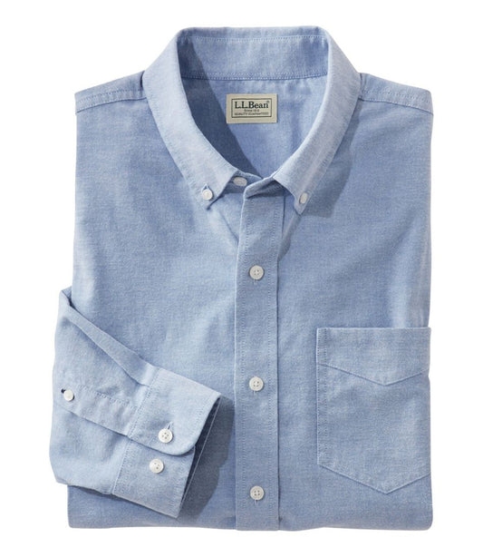 Men's Comfort Stretch® Oxford Shirt, Slightly Fitted Untucked Fit