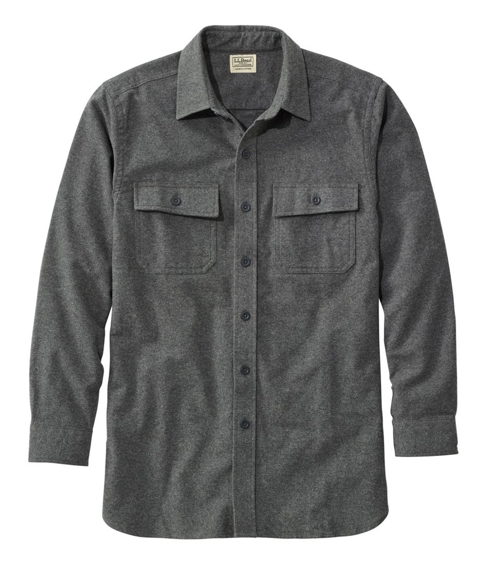 Men's Chamois Shirt, Slightly Fitted