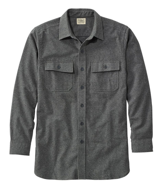 Men's Chamois Shirt, Slightly Fitted