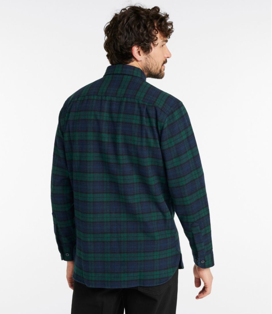 Men's Chamois Shirt, Slightly Fitted, Plaid
