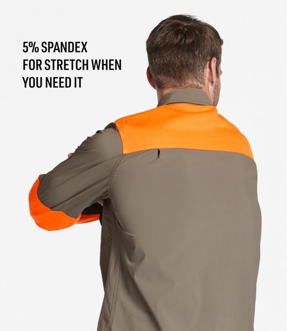 Men's Technical Stretch Upland Shirt with No Fly Zone