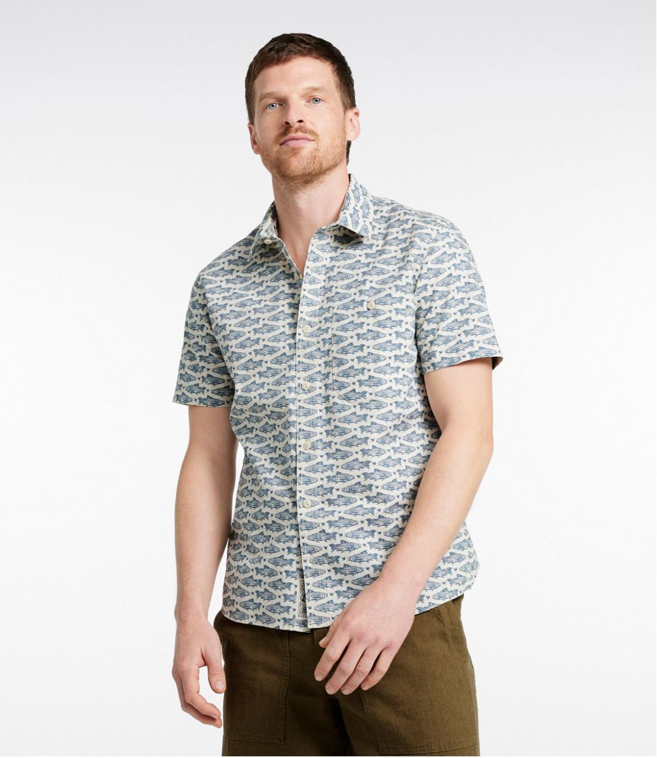 Men's Signature Vacationland Shirt, Short-Sleeve, Slim Fit