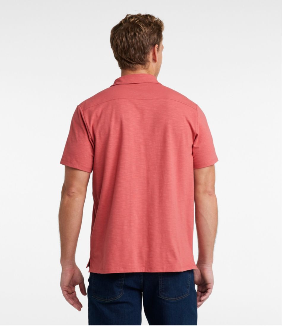 Men's Lakewashed Performance Shirts, Button-Front Shirt, Short-Sleeve