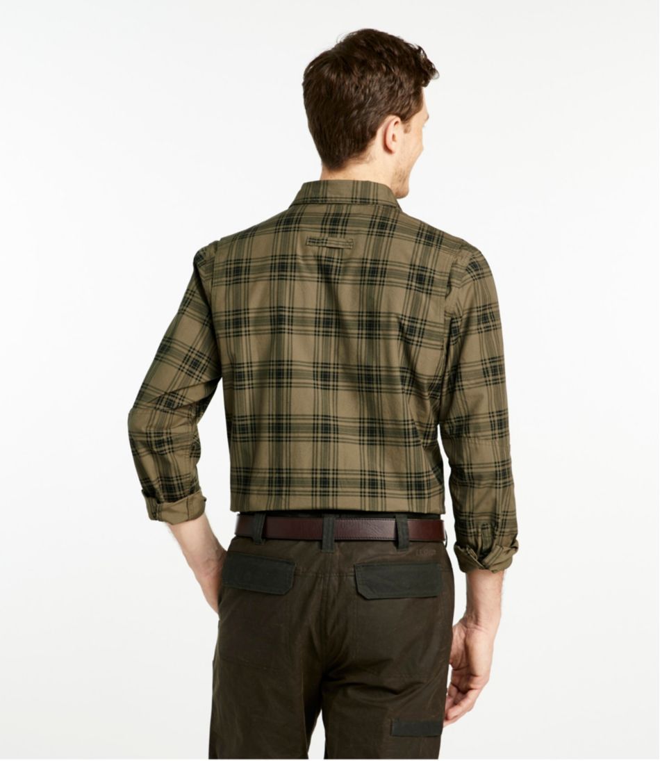 Men's Double L Field Shirt, Plaid