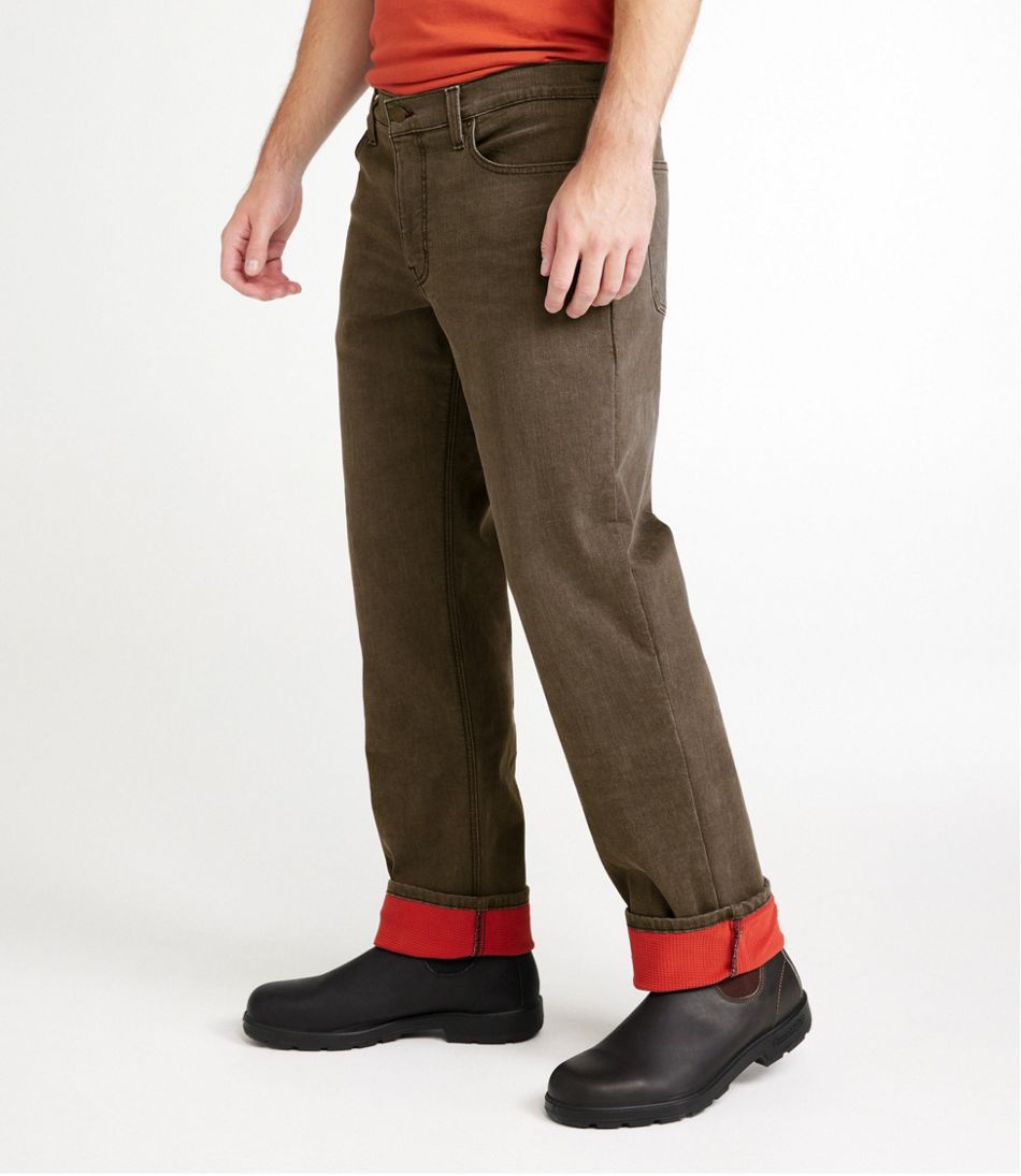 Men's BeanFlex® Jeans, Standard Athletic Fit, Fleece-Lined