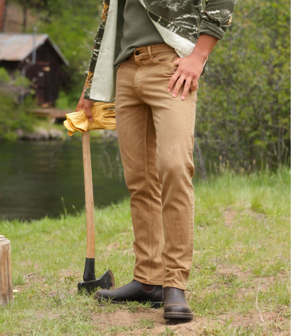 Men's Signature Heritage Denim, Classic Fit, Tapered Leg