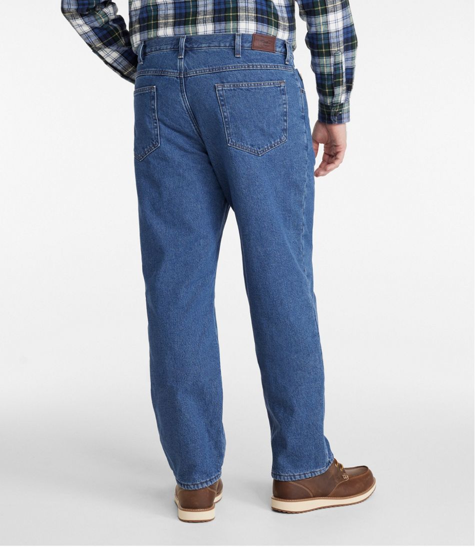 Men's Double L® Jeans, Classic Fit, Fleece-Lined