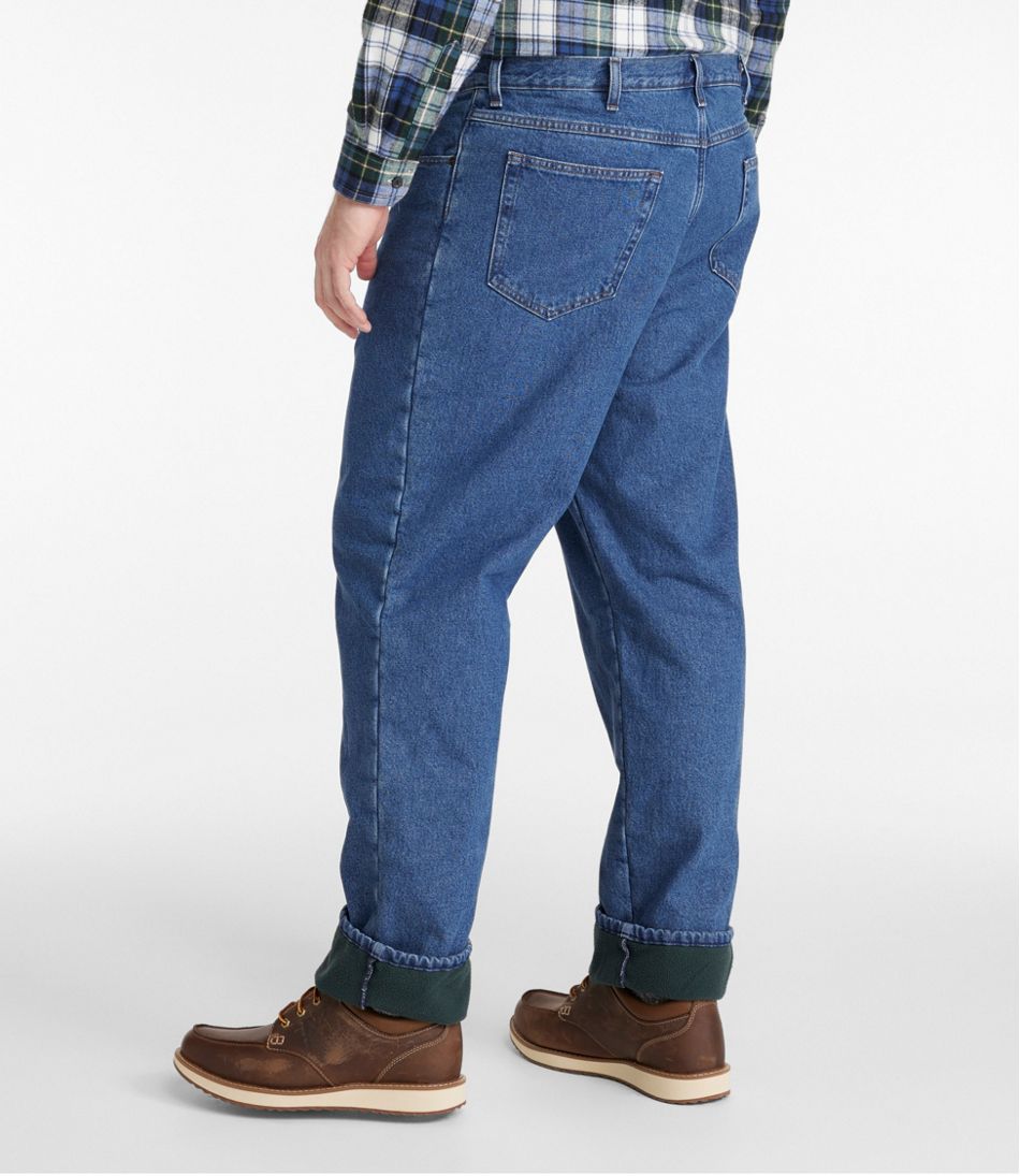 Men's Double L® Jeans, Classic Fit, Fleece-Lined