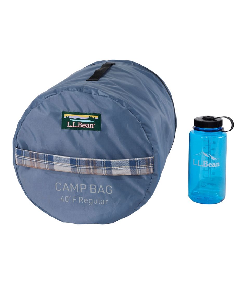 Flannel Lined Camp Sleeping Bag, 40°