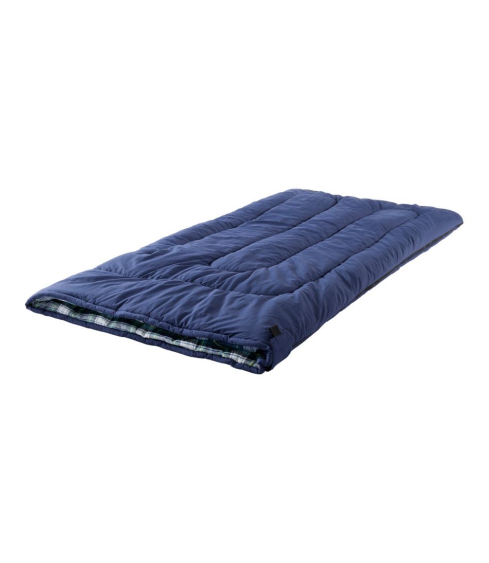 Flannel Lined Camp Sleeping Bag, 40°