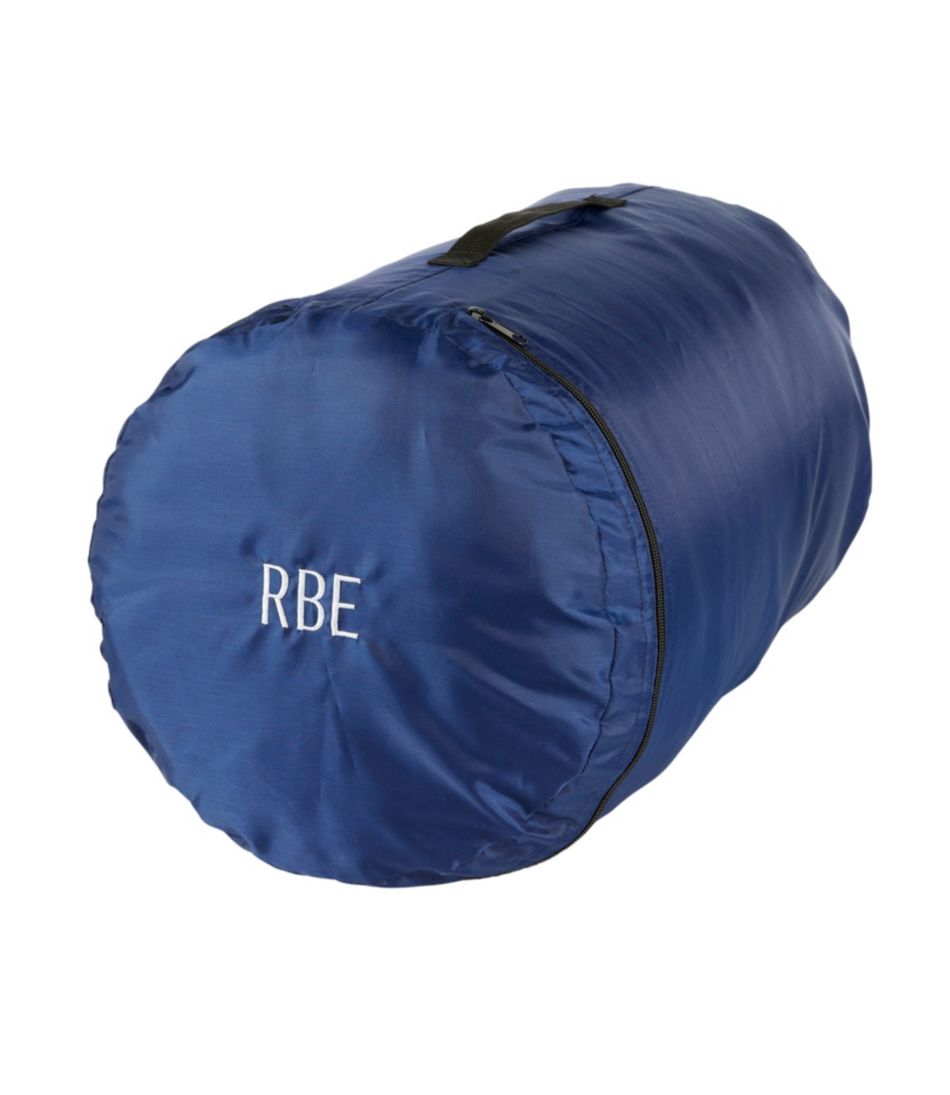 Adults' Flannel Lined Camp Sleeping Bag, 20°