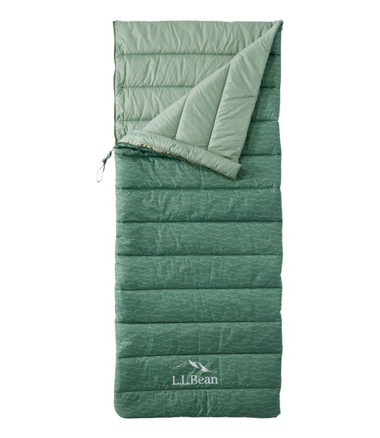 Kids' Puffer Sleeping Bag, 40° Print