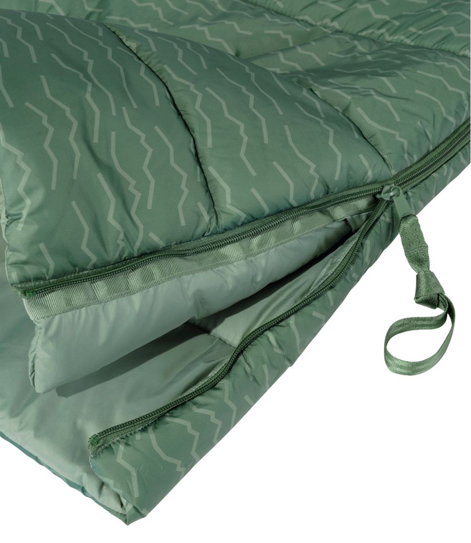 Kids' Puffer Sleeping Bag, 40° Print