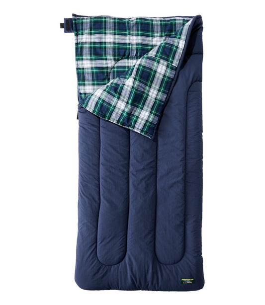Flannel Lined Camp Sleeping Bag, 0°