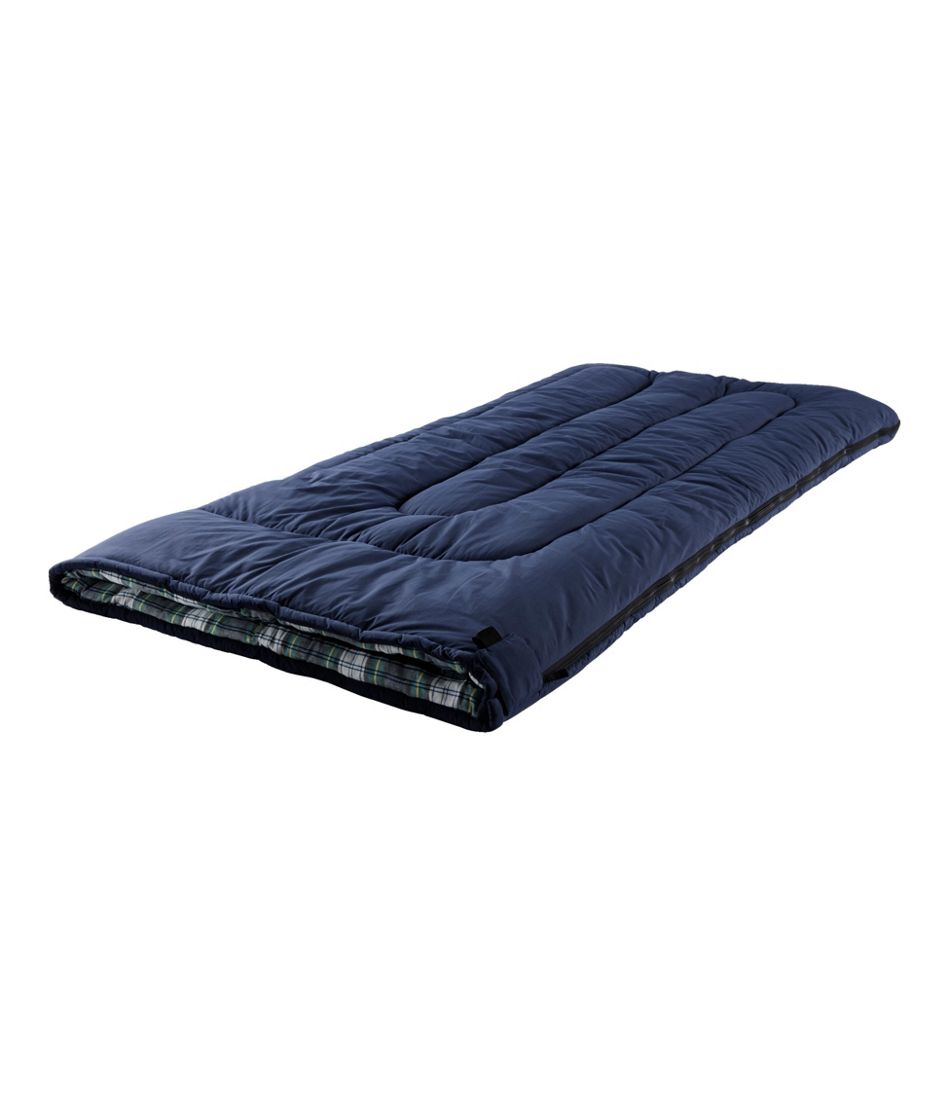 Flannel Lined Camp Sleeping Bag, 0°