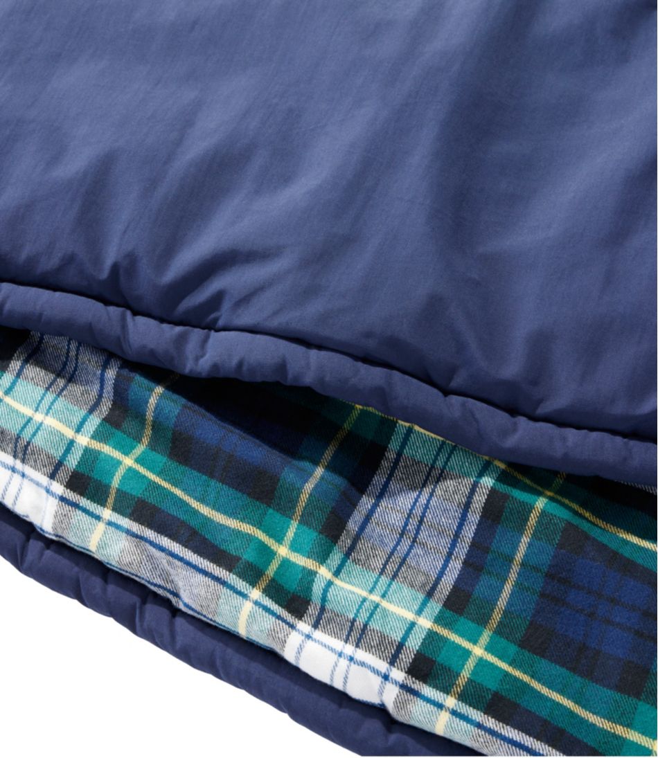 Flannel Lined Camp Sleeping Bag, 0°