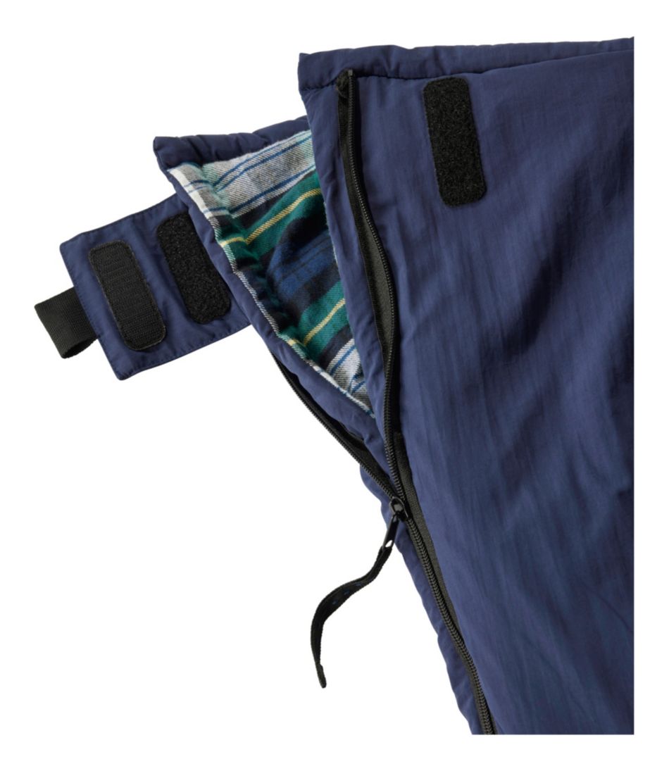 Flannel Lined Camp Sleeping Bag, 0°