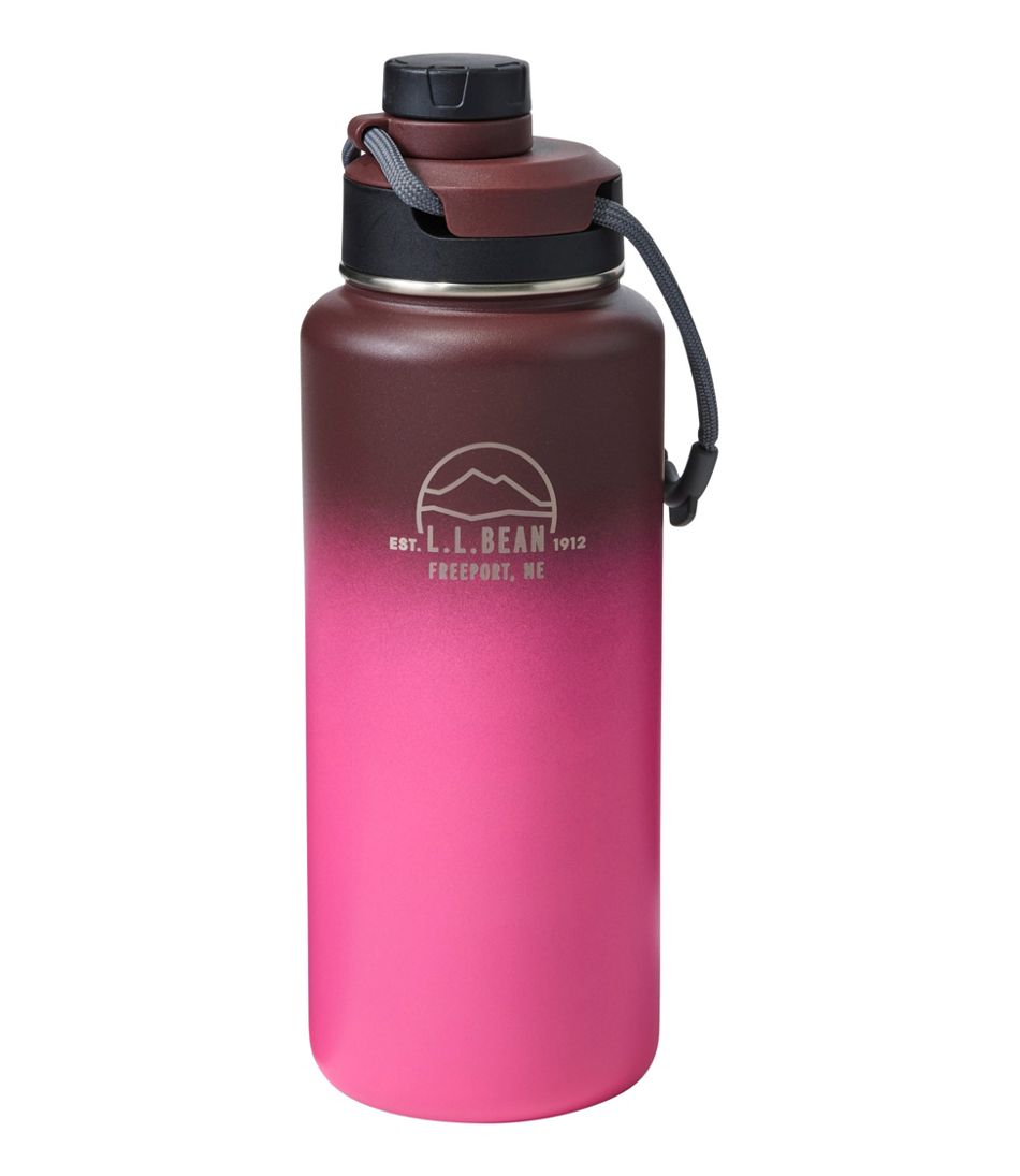 Insulated Bean Canteen Water Bottle, 32 oz. Print
