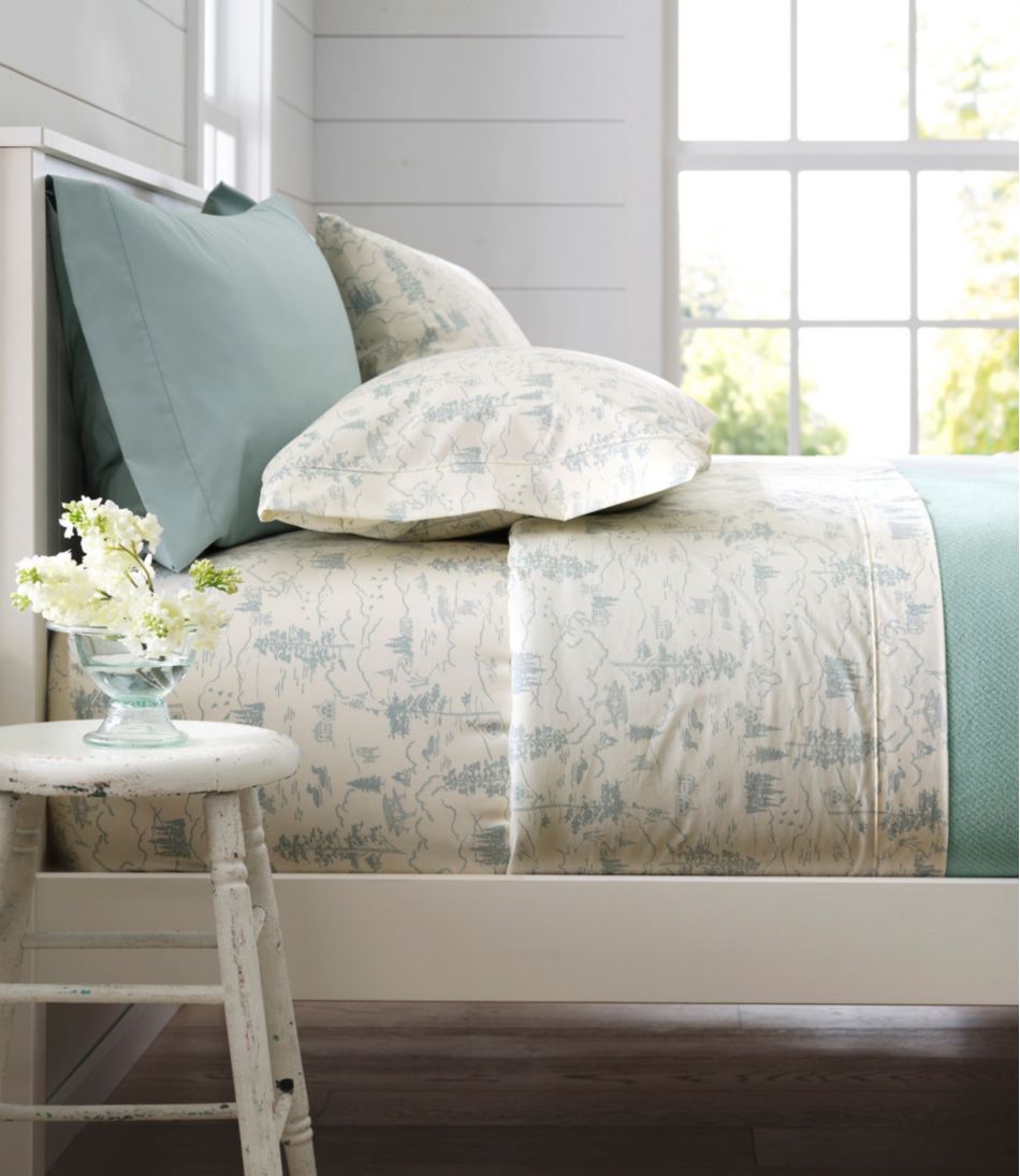 280-Thread-Count Pima Cotton Percale Pillowcases, Set of Two