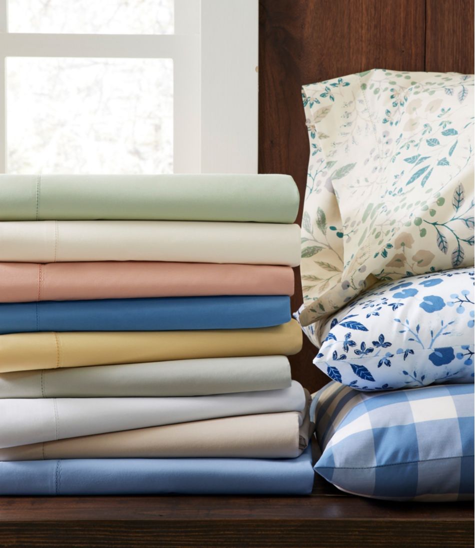 280-Thread-Count Pima Cotton Percale Sheet, Flat