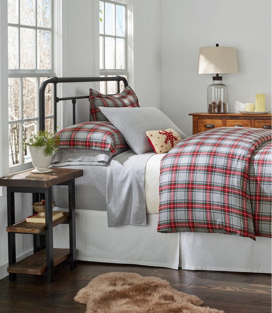 Heritage Chamois Flannel Sheet Collection, Heather