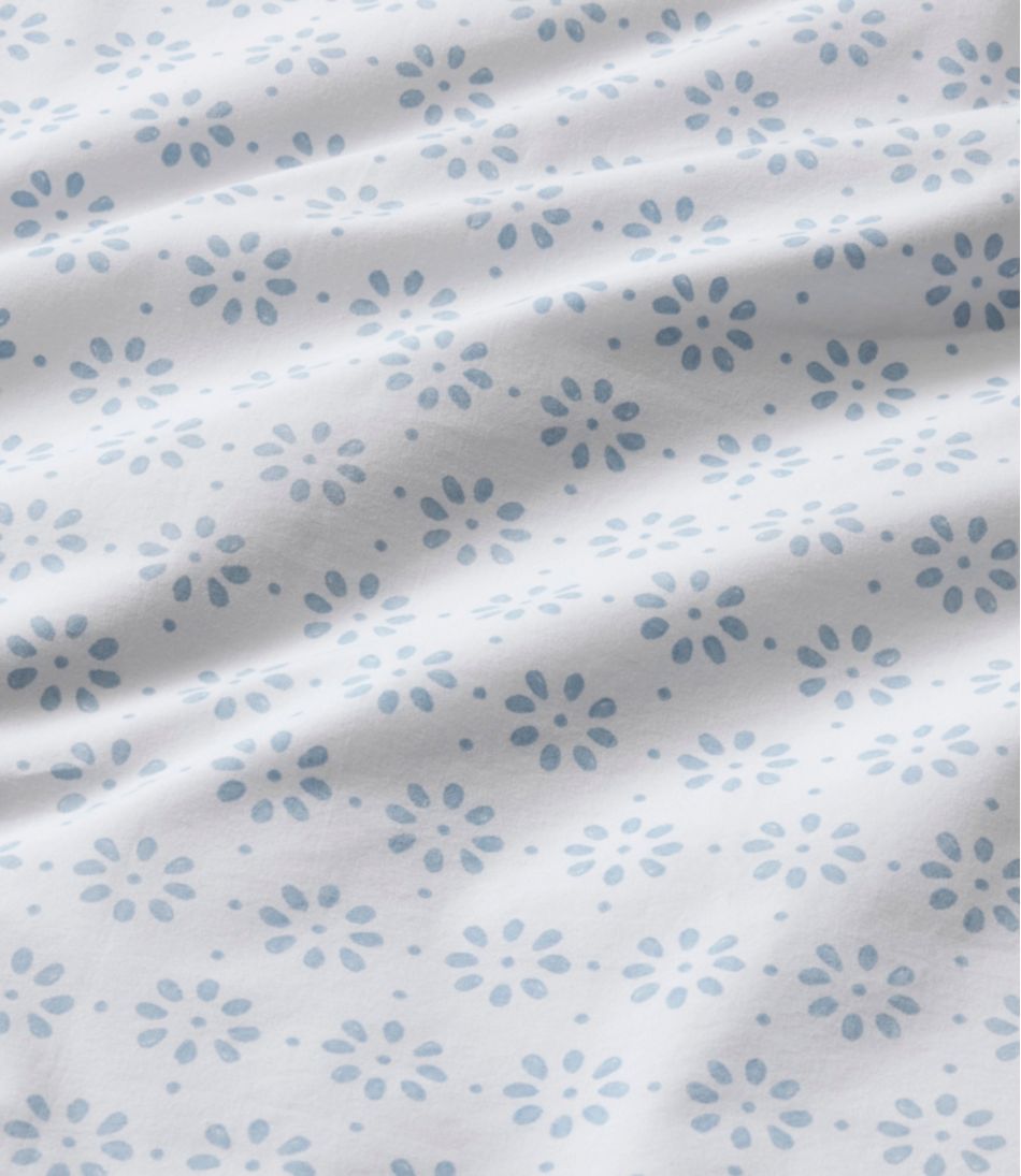 Sunwashed Percale Comforter Cover, Print