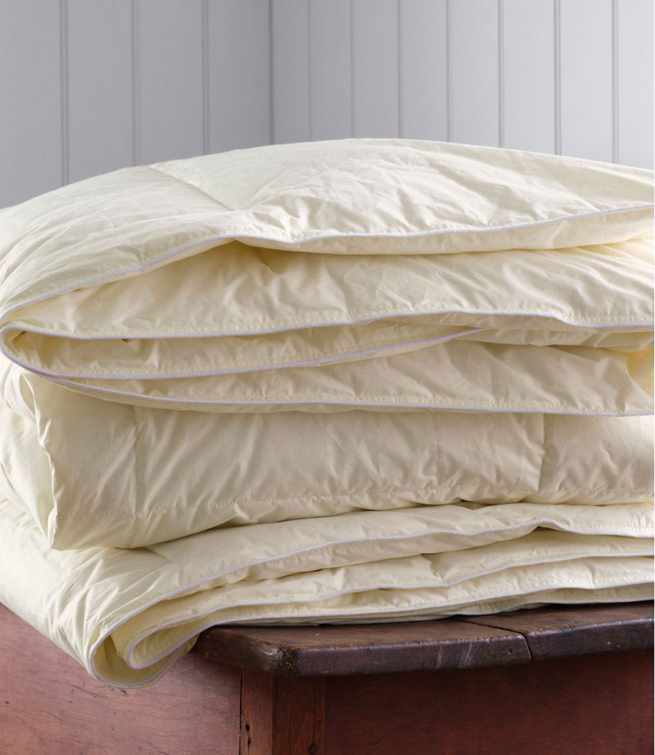 Box-Stitch Goose Down Comforter, Warmer