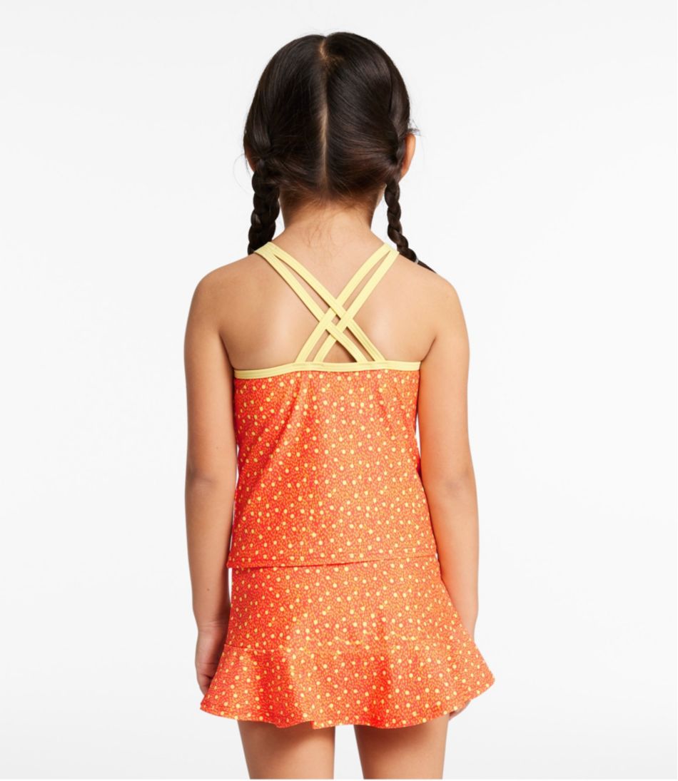 Girls' Watersports Swimwear, Tankini Skirt Set