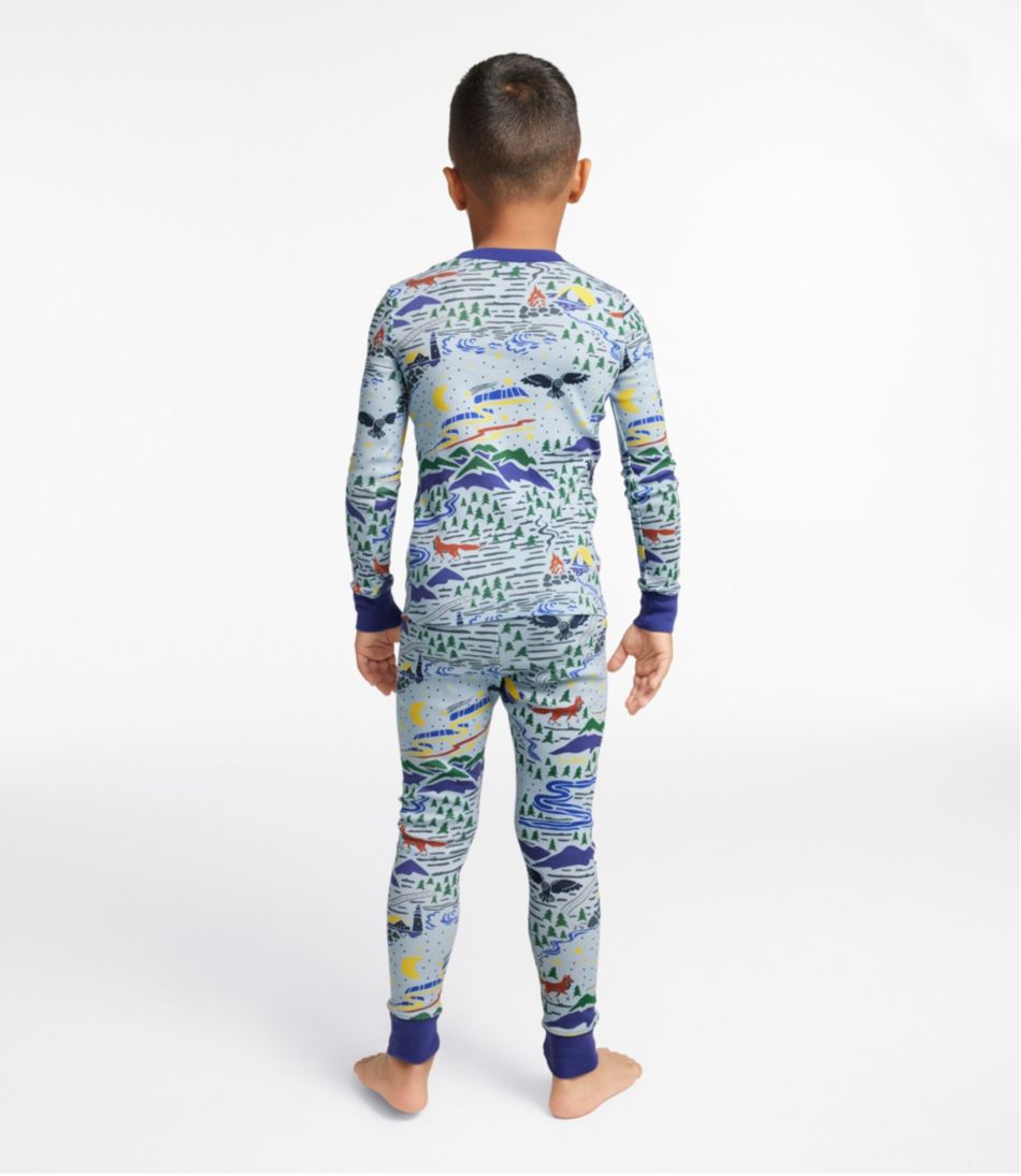 Kids' Organic Cotton Fitted Pajamas