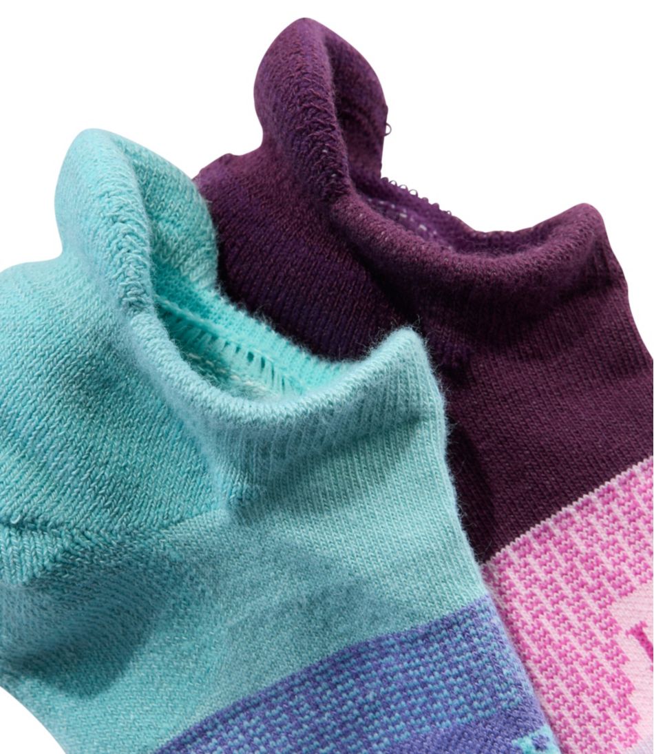 Kids' Athletic Ankle Socks, 2-Pack