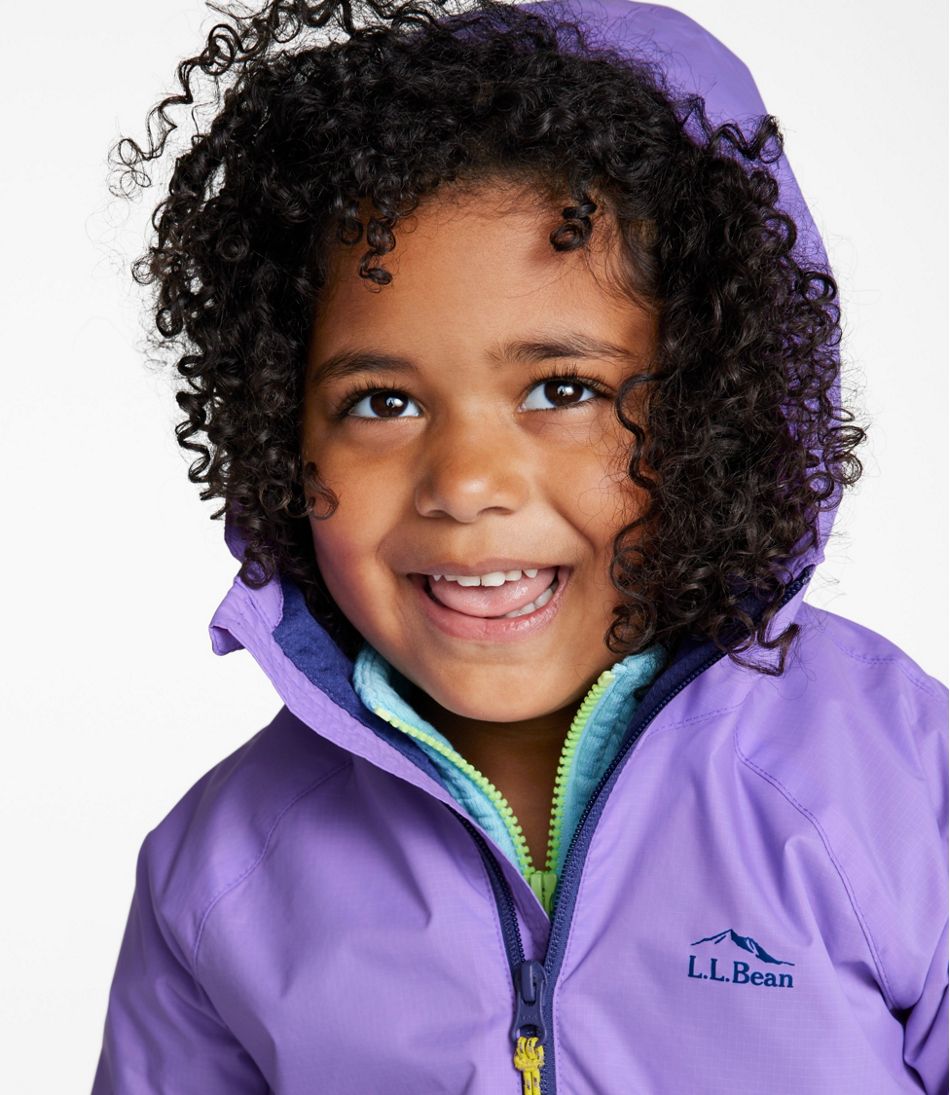 Kids' Wind and Rain Jacket, Lined
