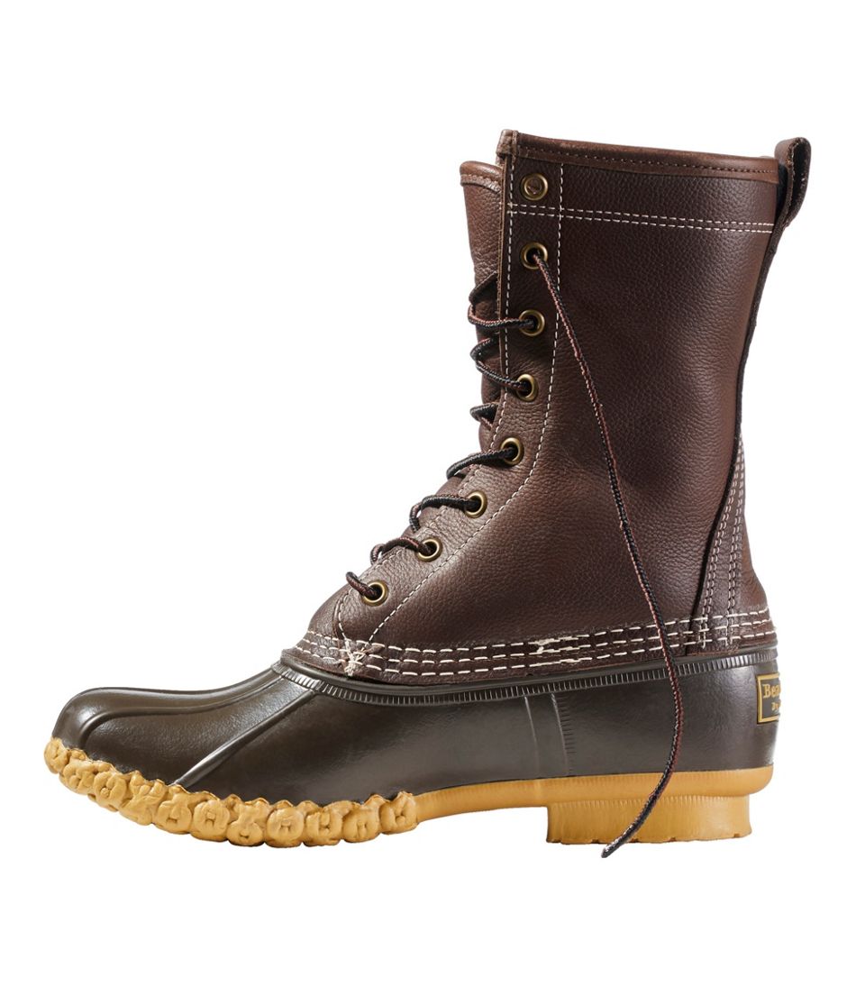 Women's Shearling Lined Bean Boots, 10 Inch
