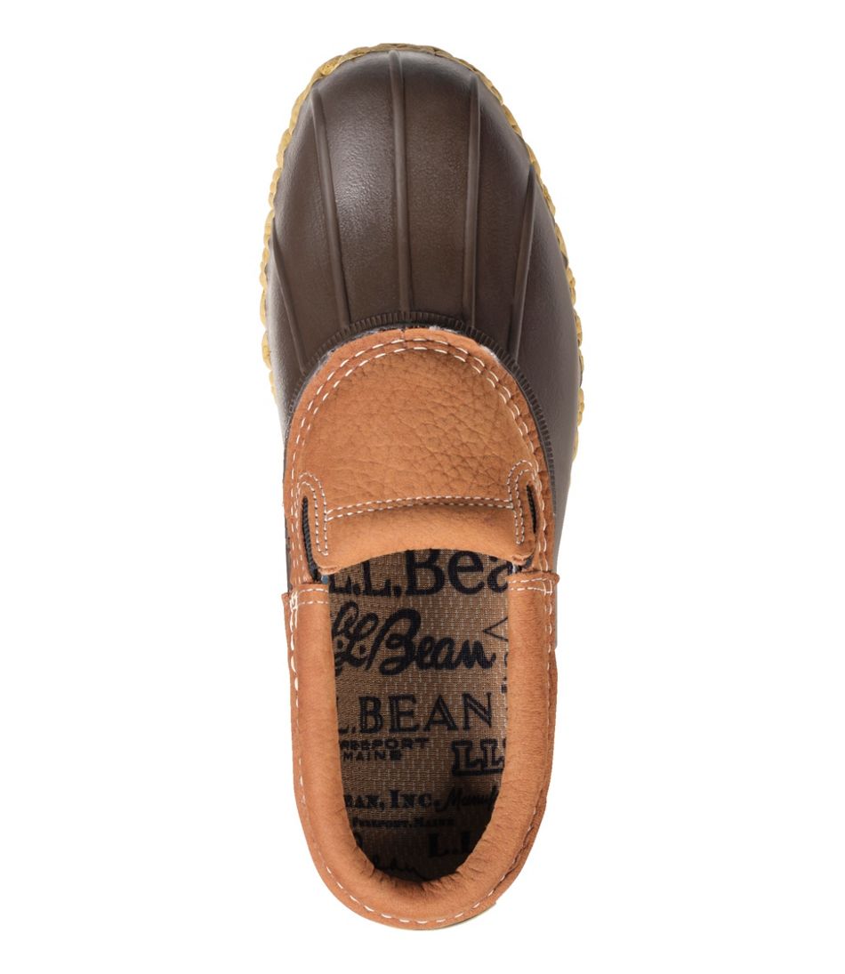 Men's Bean Boots, Slip-On Rubber Mocs