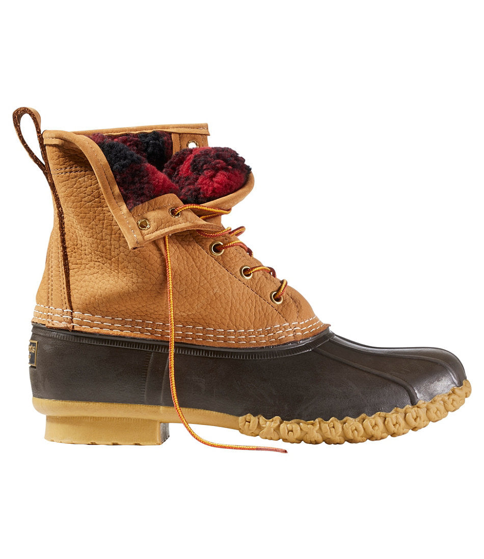 Tan/Bean Boot Brown/Gum/Red Black Plaid,7