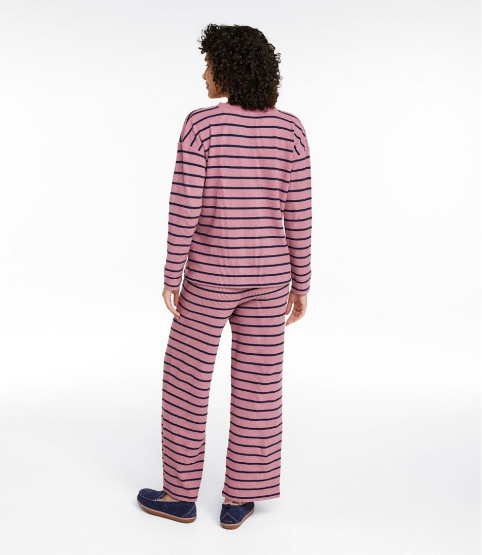 Women's Soft Waffle Sleep Set