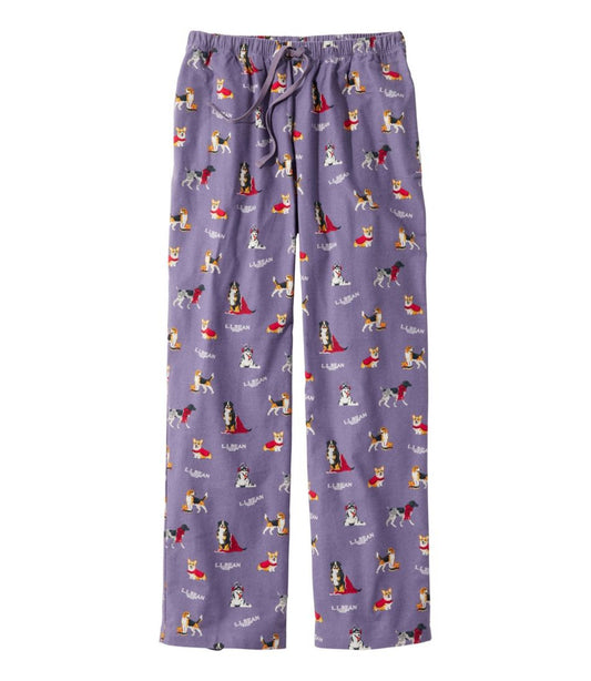 Women's Flannel Sleep Pants, Print