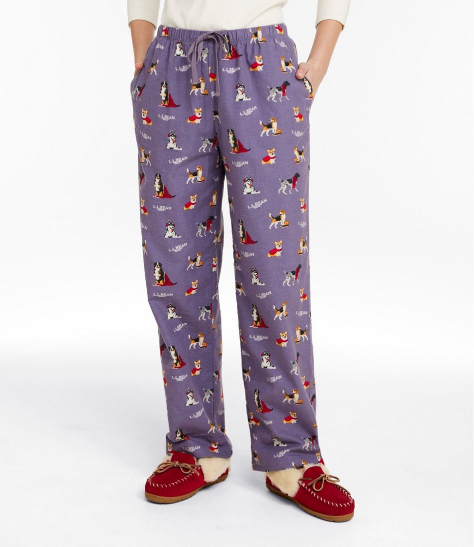 Women's Flannel Sleep Pants, Print