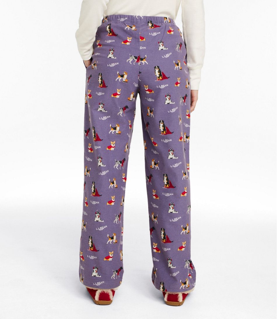 Women's Flannel Sleep Pants, Print