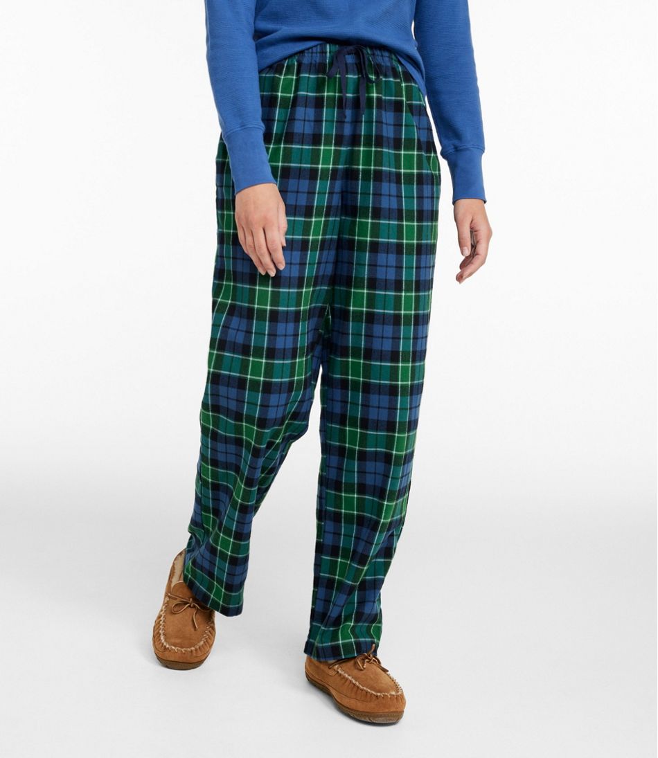 Women's Flannel Sleep Pants, Plaid