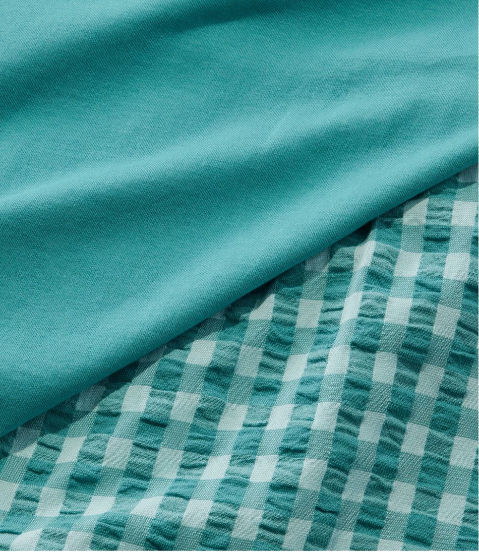 Women's Bean's Seacoast Seersucker Pajama Pant Set