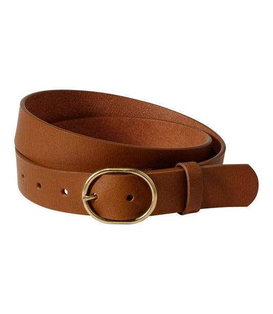 Women's Oval Buckle Belt