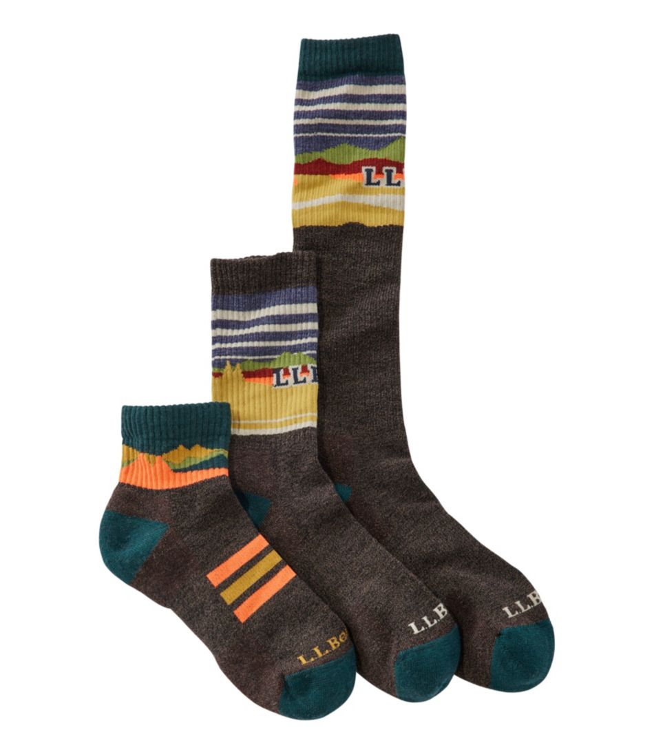 Adults' Katahdin Hiker Socks, 1/4 Crew