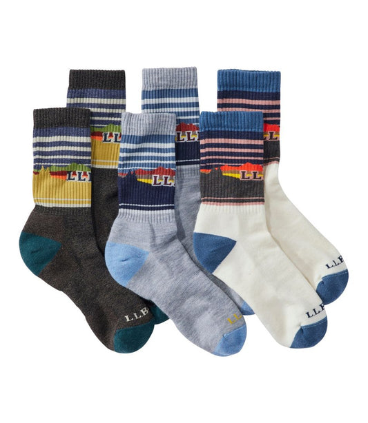 Adults' Katahdin Hiker Socks Gift Set, 3-Pack