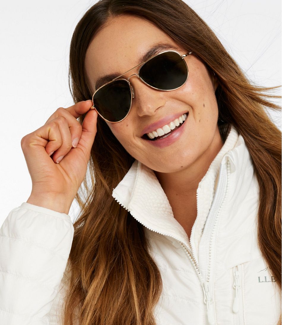 Adults' Classic Aviator Polarized Sunglasses